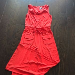 Vince Camuto red jumpsuit